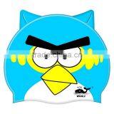Kids Catoon Swim Cap With 100%silicone, Animal Swim Cap thumbnail-5