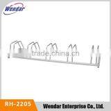 5 Bike Bicycle Cycle Floor Wall Mount Rack Stand Secure Storage Bikes,steel Outdoor Floor Bicycle Rack thumbnail-1