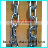 G30 Bright Electro Galvanized Ordinary Mild Steel Medium Metal Chain thumbnail-1
