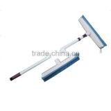 Telescopic Handle Floor Rubber Squeegee Broom Brush