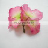 High Quality Handmade Single Stem Wholesale Silk Flower Hydrangea for Wedding Decoration thumbnail-5