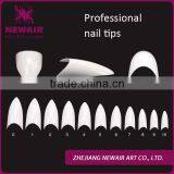 NEWAIR Half Cover Nail Tips Clear French Acrylic Artificial False Nails Tips Nail thumbnail-1