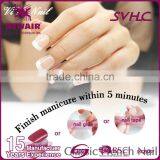 New Air Nail Art French Nail Tips With Glue Colorful thumbnail-6