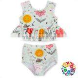 New Arrival Summer Fashion Cartoon Printed Girls Swimsuits Outfit High Quality Neopren Fabric Swimwear YZA-025 thumbnail-1