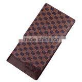 Latticed Leather Wallet for Men thumbnail-2