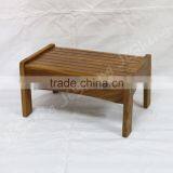 High Quality Small Teak Wood Stools thumbnail-1