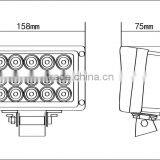 45W Heavy Duty Led Headlight Jeap Wrangler LED Headlight Additional Driving Lamp thumbnail-4