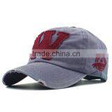 Wholesale Enzyme Washed Distressed Baseball Cap Hats thumbnail-3