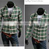 Mens Plaids/checks Classic Shirts 16 Colors Stock Hot Sale Man Shirts thumbnail-6