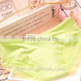 OEM Pure Color Lace Bamboo Charcoal Comfortable Women Underwear 100A thumbnail-4