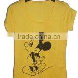Ladies Printed Cotton T-shirts thumbnail-1