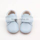 Light Bule Leather Wholesale Shoes Cute Baby Boots thumbnail-1
