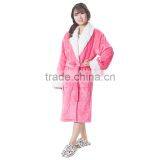 Top Quality Hotel Fleec Fabric Bathrobes uk for Sale thumbnail-2
