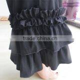 Women Ruffle Pants Solid Color Pants Women Yoga Pants YW-076 thumbnail-4