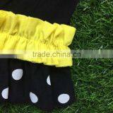 Baby Girls Ruffle Capri Pants Sets Apple Girls Boutique Sets Kids Unique Pre Back to School Clothing Sets Baby Girls Clothing thumbnail-4