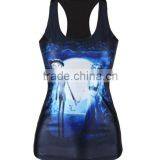Fashion Workout Gym Tank Top Dry Fit With Custom Print thumbnail-1