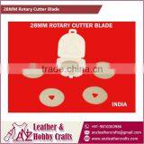 High Quality 28MM Rotary Blade Cutter for Plastic and Papers