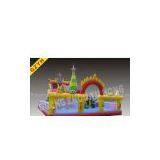 BRobo Kabutack 0.55mm PVC Tarpaulin Inflatable Fun City YHFC 007 With EN 14960 Certificate thumbnail-1