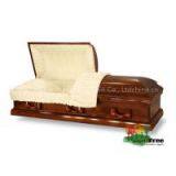 Solid Wood Casket China New Design Wood Coffin thumbnail-3