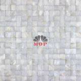 White Pearl Shell Wall Mosaic Mirror Tile thumbnail-1