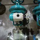 Diaphragm Type Pneumatic Globe Control Valve With Top Handwheel thumbnail-2