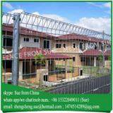 Hot Sale Galvanized Steel White Roll Top Fencing
