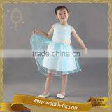 Aqua Cocktail New Year Kids Girls Summer Dress thumbnail-4