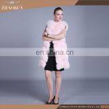 2016 High Quality Fox Fur Vest Dyed Real Luxury Fox Fur Vest Fox Fur Coat thumbnail-4