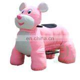 Coin Operated Rides Plush Animal Electric Scooter for Shopping Mall Lion 2016 Zoo Animal Scooter Motorized Plush Riding Animals thumbnail-4