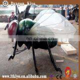 2016 artificial silicon rubber animatronic insects moving simulation fly