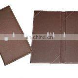 Hotel Reasturant Bill Folder Leather Foldable Desk Organizer thumbnail-2
