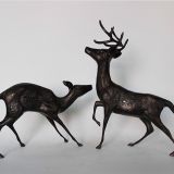 Cast Aluminium Deer Statue