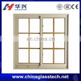 Factory sales 19mm tempered glass pictures aluminum window and door
