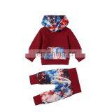 Kids Tracksuit Baby Outfit Clothing Sets Tie Dye Hoodie thumbnail-1