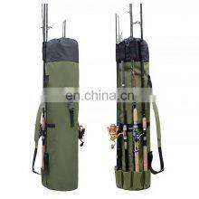 Hot Sale 120cm Long Fishing Rod Bag Waterproof Fishing Gear Storage Handbag Canvas Fishing Rod Storage Bag Fishing Tackle Bag thumbnail-2
