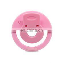 2020 New Style Mobile Phone Micro Mini Portable Selfie Ring Light Rechargeable Selfie Ring Flash Led Light thumbnail-2