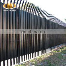 Factory Supply Outdoor Security Fence Steel Palisade Fence thumbnail-3