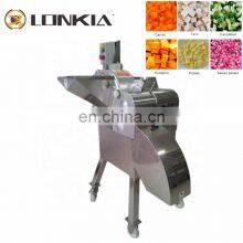 Commercial Vegetable Fruit Cutting Machine Bananas Dicer Pineapple Dicing Machine