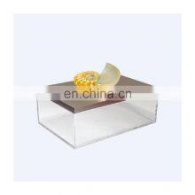 Персонализированный прозрачный акриловый витринный ящик для хранения