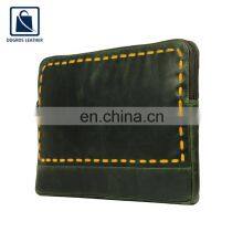 Hot Deal on Vintage Style Modern Design Genuine Quality Leather Laptop Sleeve Bag With Cotton Lining thumbnail-2