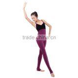 New Velvet Double Straps Stirrup Dance Unitards and Gymnastics Tights Girls thumbnail-3