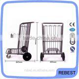 Supermarket Metal Large Capacity Luggage Trolley