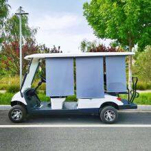Electric Golf Sightseeing Car, Sunshade Curtain, Golf Cart thumbnail-1