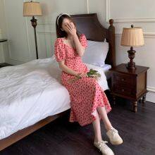 New Summer Dress Styles for Moms in 2025 - Fashionable Dresses for Middle - Aged and Elderly Women, Short - Sleeve, Elegant, Plus - Size thumbnail-3