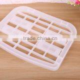 Kitchen Drainer Holder Dish Drying Rack Plate Organizer Storage for Plastic Storage Plate Rack thumbnail-2