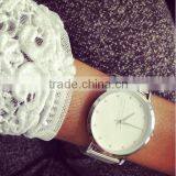 Mesh Band Minimalist Mineral/Sapphire Glass Watches Chain Wrist Watch thumbnail-5