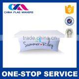 Low Cost 2015 Latest Design Custom Logo Printing Table Cover Cloth thumbnail-1