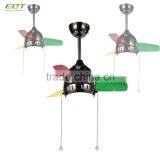 Copper Motor Pure Black Ceiling Fan
