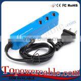 Portable Multi Usb Charger Best Usb 2.0 3 Port Multi Port Usb Hub For Pc thumbnail-2