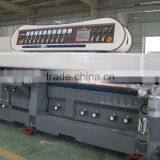 9 Motors Mitering Glass Grinding Machine Good Polishing 45 Degree Arise Glass Machine